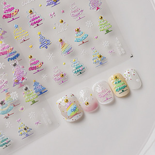 Sticker noel- giáng sinh-Pk trang trí móng-tib nail