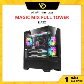 VỎ MÁY TÍNH CASE MAGIC MIX FULL TOWER (E-ATX) - Bảo Hành 12 Tháng