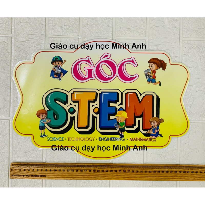 Góc Stem trang trí lớp học