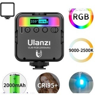 ĐÈN LED ULANZI MINI VIDEO LIGHT VL49 RGB
