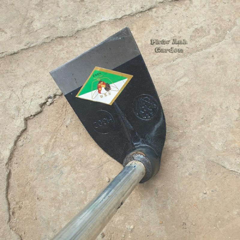 Cuốc đất làm vườn, cuốc trồng cây cán dài 1m15