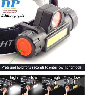 [Chống Nước IP68] ĐÈN PIN LED CREE Q5 + LED COB - CÓ HÍT