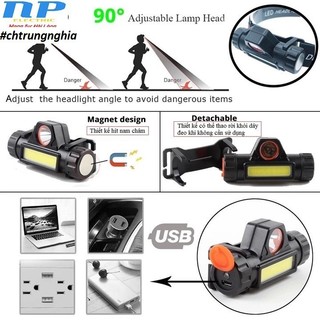[Chống Nước IP68] ĐÈN PIN LED CREE Q5 + LED COB - CÓ HÍT