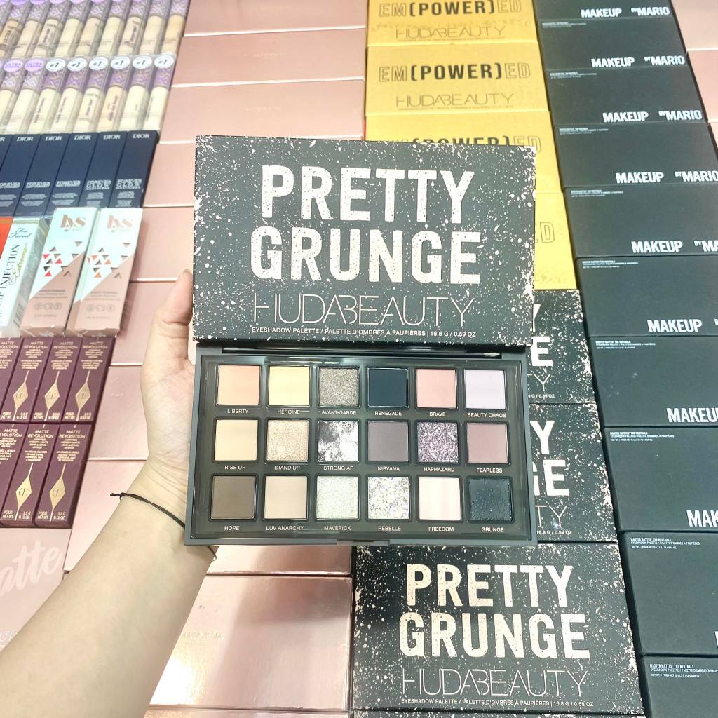 Huda Beauty - Bảng Phấn Mắt Huda Beauty Pretty Grunge Eyeshadow Palette 16.8g