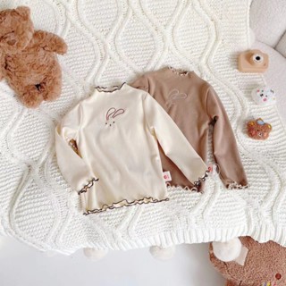 Áo giữ nhiệt cho bé gái size 10-25kg chất liệu cotton mềm mịn