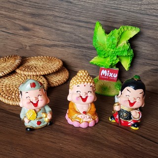 TƯỢNG CHIBI PHẬT TỔ 6CM decor phòng trang trí bàn làm việc