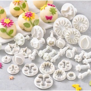 Bộ cutter 33 món làm cookie, tạo hình rau củ, bánh