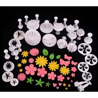 Bộ cutter 33 món làm cookie, tạo hình rau củ, bánh