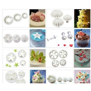 Bộ cutter 33 món làm cookie, tạo hình rau củ, bánh