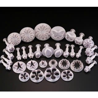 Bộ cutter 33 món làm cookie, tạo hình rau củ, bánh