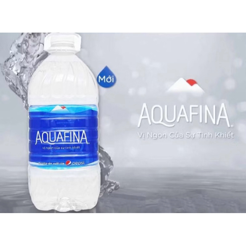 [ HOẢ TỐC HN ] Can 5L Nước Tinh Khiết AQUAFINA