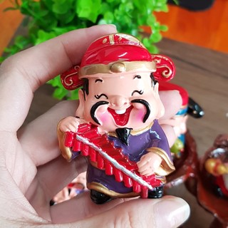 Tượng chibi ông Hỷ 6cm ( trong bộ Ngũ Phúc)