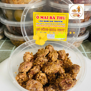  Ô mai MƠ GỪNG CHUA NGỌT 100% chính hiệu Bà Thu  hộp 160 gam  đặc sản gia truyền Hà Nội ăn vặt làm bánh,... 