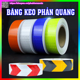 Băng Keo Phản Quang, Decal Phản Quang Dán Xe Máy, Ô Tô
