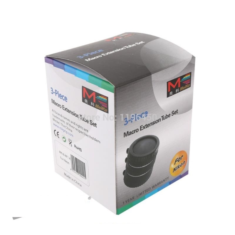 Ống Nối Tube Macro Meike AF nikon (METAL MOUNT)