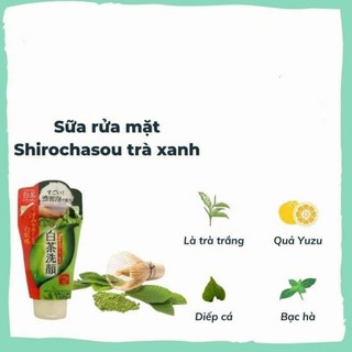 Sữa rửa mặt trà xanh nhật bản