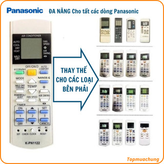 Điểu khiển điều hòa PANASONIC đa năng - Remote máy lạnh PANASONIC đa năng (Loại xịn).