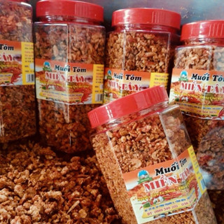 Muối tôm miền Tây hủ lớn 350gr rất thơm ngon