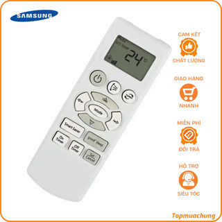 Điều khiển điều hoà Samsung (Trắng nhỏ mới)
