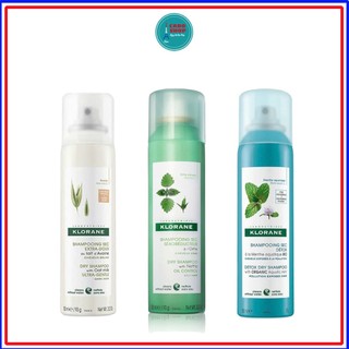  Dầu gội khô KLORANE 150ml - Shampooing Sec hàng Pháp dành cho tóc dầu và tóc thường 