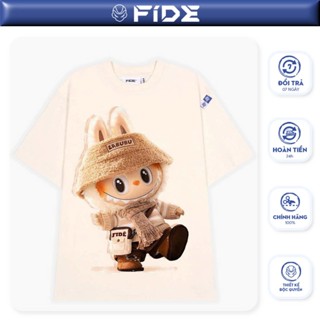 Áo thun FIDE LABUBU phông unisex form rộng local brand nam nữ cổ tròn oversize-AT83