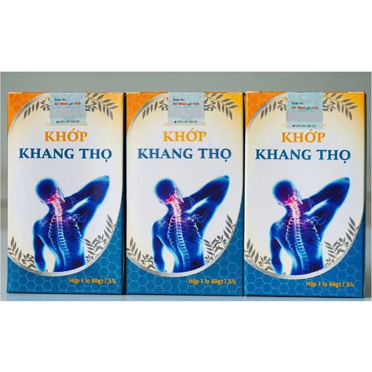 Khớp khang thọ giúp xương khớp chắc khỏe