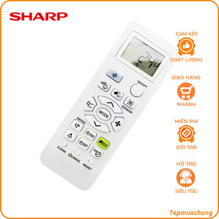 Remote - Điều khiển máy lạnh, điều hoà SHARP mới.