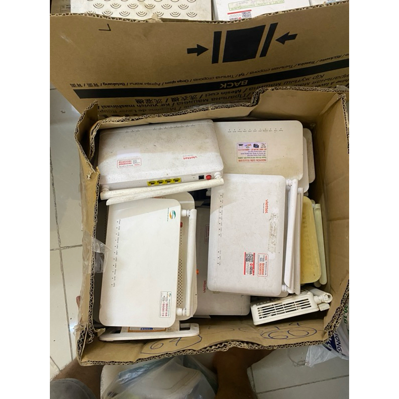 Xác Home h196a, xác modem 670y, 671y, box ip826, Xác igate vnpt, mesh vnpt, xác box 360 còn seri | BigBuy360 - bigbuy360.vn