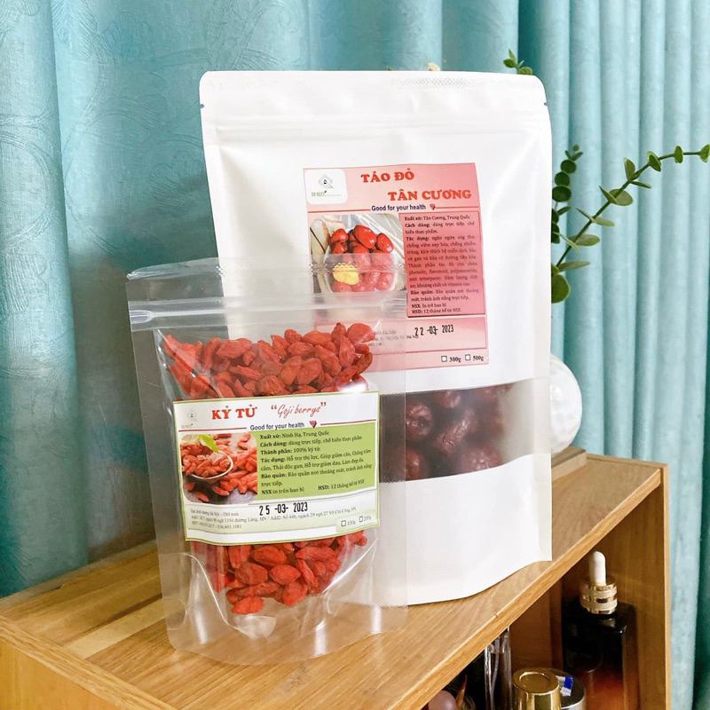 [COMBO] 300G TÁO ĐỎ + 100G KỶ TỬ