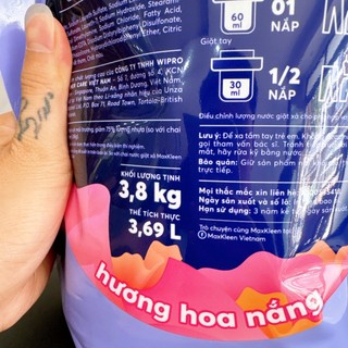 Túi Nước Giặt Xả Maxkleen 3.8kg (MỚI)