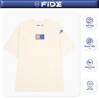 Áo thun FIDE TEDDY phông unisex form rộng local brand nam nữ cổ tròn oversize - AT110