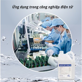 Nước cất tinh khiết Chuyên dụng - Nước cất 1 lần Chai 500mL/ 4L 💧 (Distilled water)