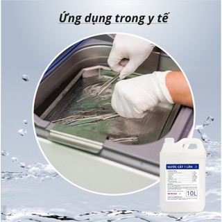 Nước cất tinh khiết Chuyên dụng - Nước cất 1 lần Chai 500mL/ 4L 💧 (Distilled water)