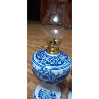 Đèn dầu sứ Bát Tràng
