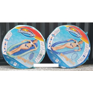 Phao hồ bơi gấp gọn SwimWays Spring Float hàng Spin Master Canada