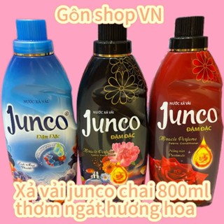  Nước xả vải Junco chai 800ml chính hãng đủ màu thơm ngát hương hoa 