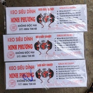 1 miếng Keo dính chuột Minh Phương siêu dính .