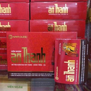    Combo 10 hộp  Kẹo ngậm ho An Thanh - giảm đau rát họng khàn tiếng ho 