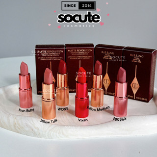 Son Charlotte Tilbury màu Pillow Talk Medium - Pillow Talk - Walk Of No Shame - Icon Baby - Vixen - 90s Pink Mini 1.1g