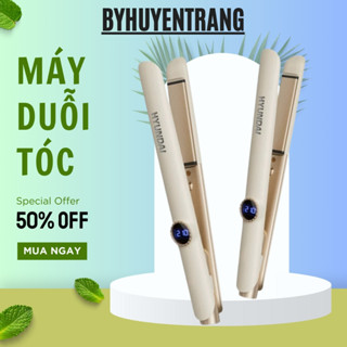 Máy duỗi tóc ion âm Hyundai, làm nóng nhanh, tạo kiểu dễ dàng giúp bảo vệ không gây hư tổn cho tóc