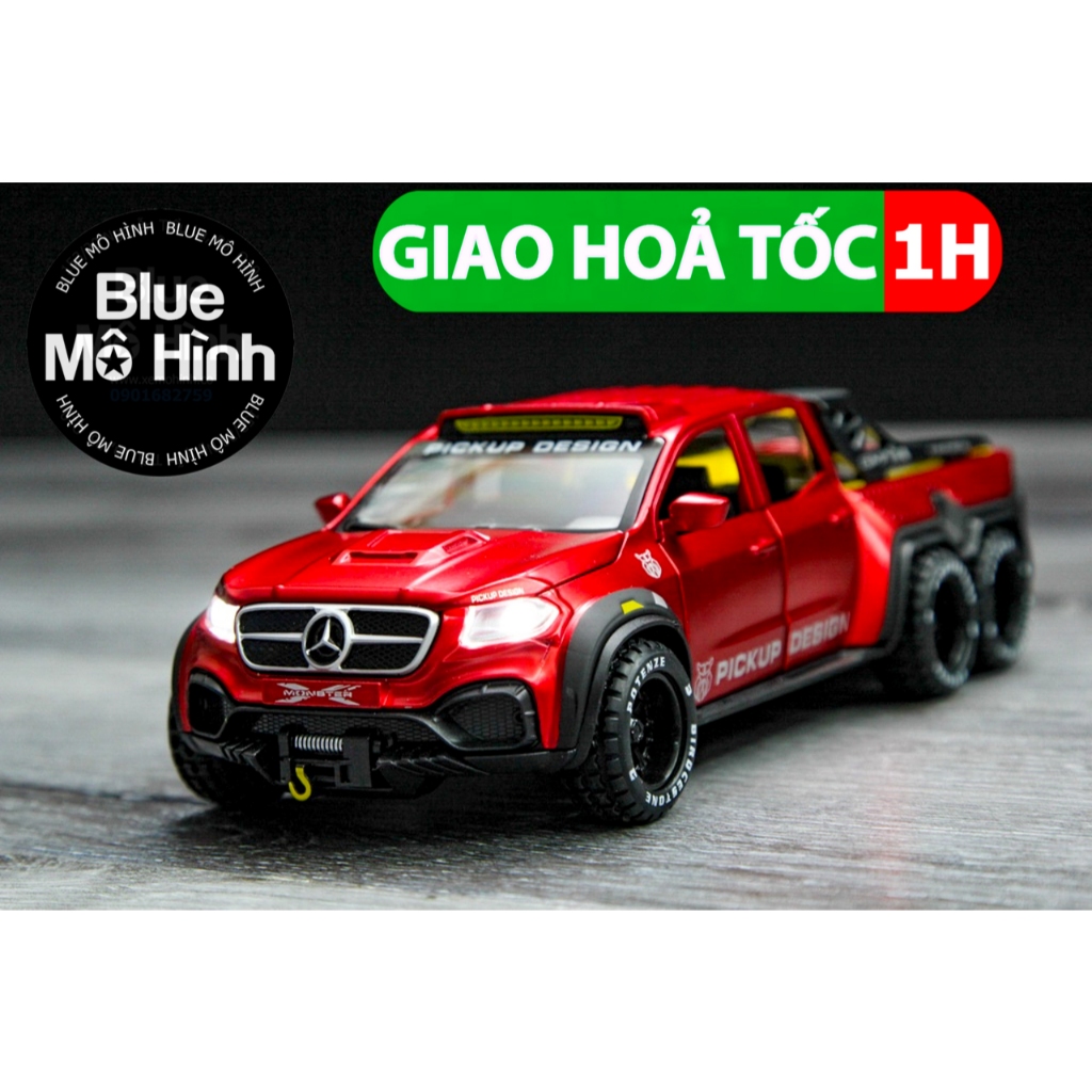 Xe mô hình Mercedes X Class Pickup 1:32