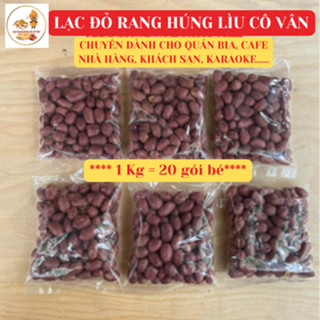 1 Kg = 20 gói Lạc đỏ rang húng lìu Cô Vân chính hiệu, thơm giòn siêu ngon, đặc sản Hà Nội