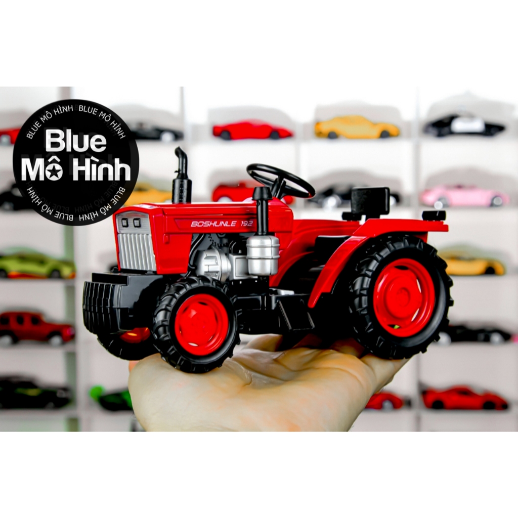 Mô hình xe máy cày màu đỏ
