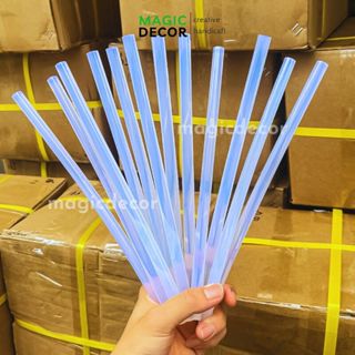 Keo nến Silicon trong suốt dành cho máy bắn súng keo 20w size nhỏ 7mm chuyên dụng