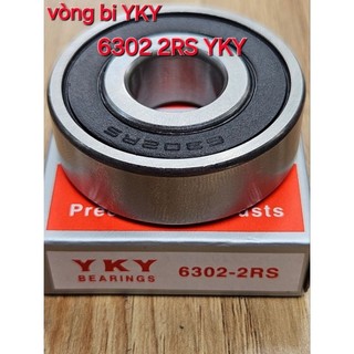 Hộp 10 cái vòng bi 6302 2RS YKY ( cốt 15x42x13mm)