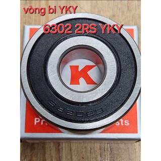 Hộp 10 cái vòng bi 6302 2RS YKY ( cốt 15x42x13mm)