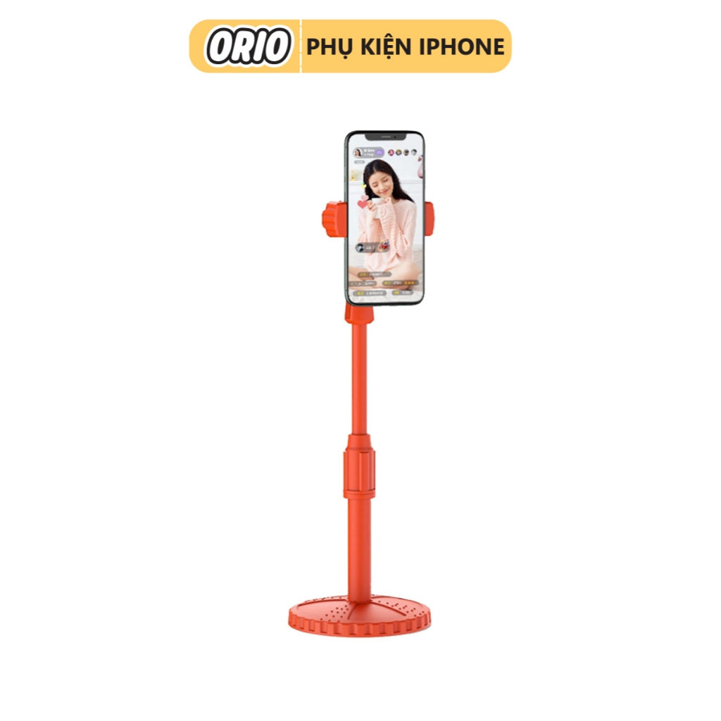 Giá đỡ điện thoại để bàn ORIO B11 xoay 360 độ để quay phim đa dụng - kẹp Livestream | BigBuy360 - bigbuy360.vn