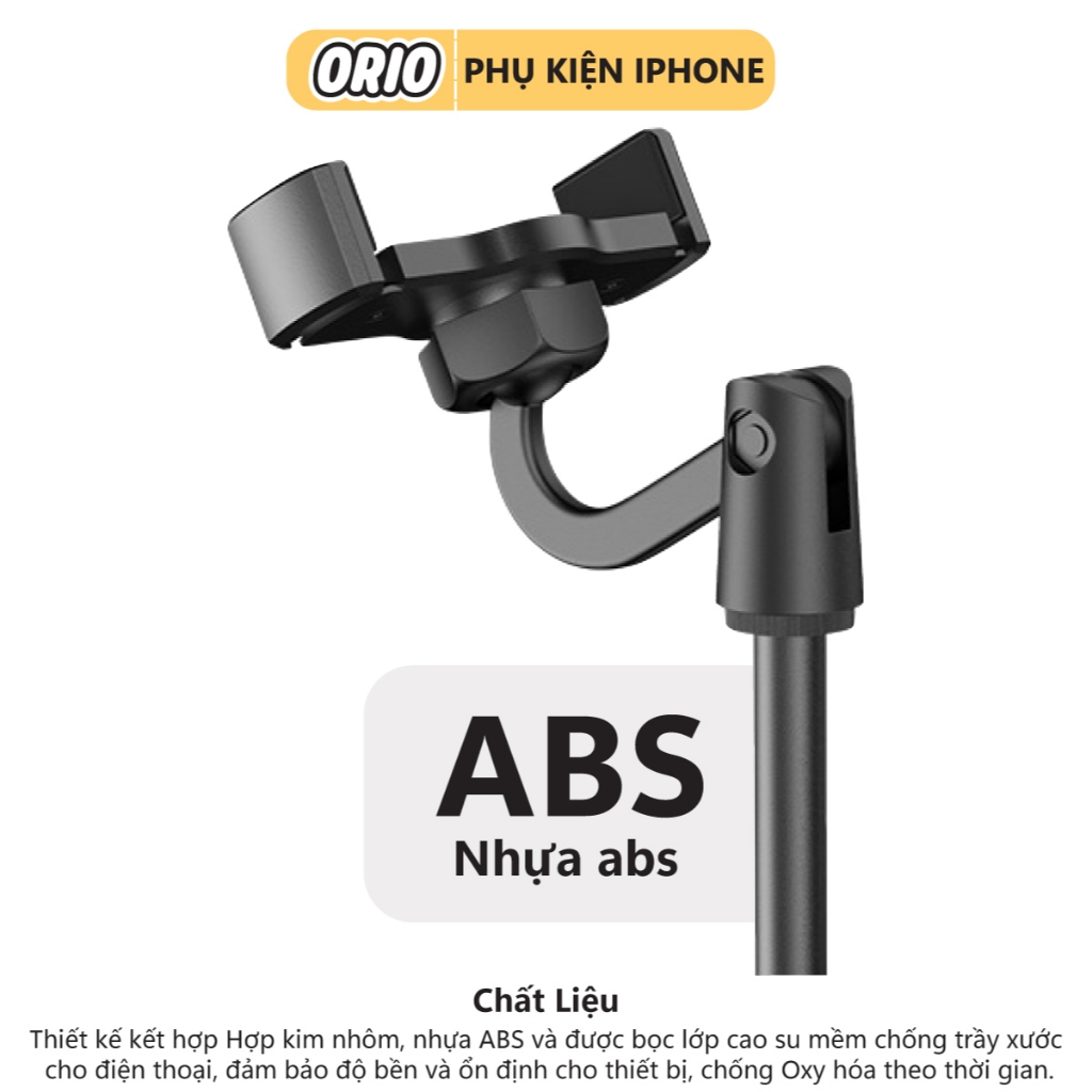 Giá đỡ điện thoại để bàn ORIO B11 xoay 360 độ để quay phim đa dụng - kẹp Livestream | BigBuy360 - bigbuy360.vn