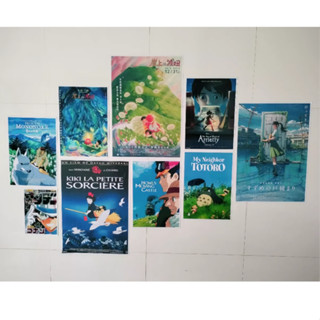 Tranh Decal dán tường decor phòng Poster Anime - Áp phích trang trí phòng Ghibli studio đẹp nhất
