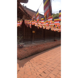 Sỉ lẻ cờ dây Phật, cờ phật giáo - trang trí chùa ngày lễ tết